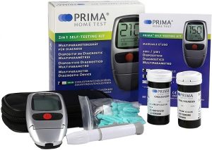 PRIMA 2in1 - Cholesterol and Triglycerides Meter